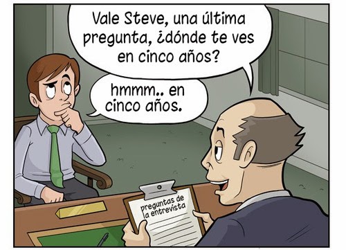 Resultado de imagen de viñeta entrevista de trabajo